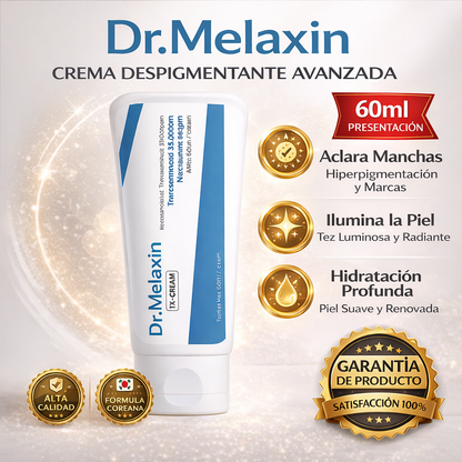 TX-CREMA Dr Melaxin: Reduce manchas, mejora el tono